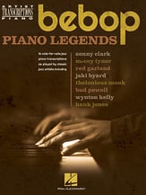 Bebop Piano Legends piano sheet music cover